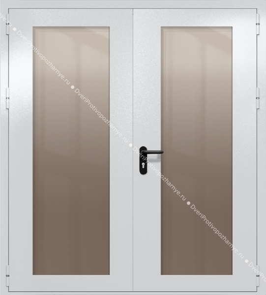 Двупольная дверь eiw-60 с максимальными стеклами (цвет светло-серый RAL 7047) Двупольная дверь eiw-60 с максимальными стеклами (цвет светло-серый RAL 7047)